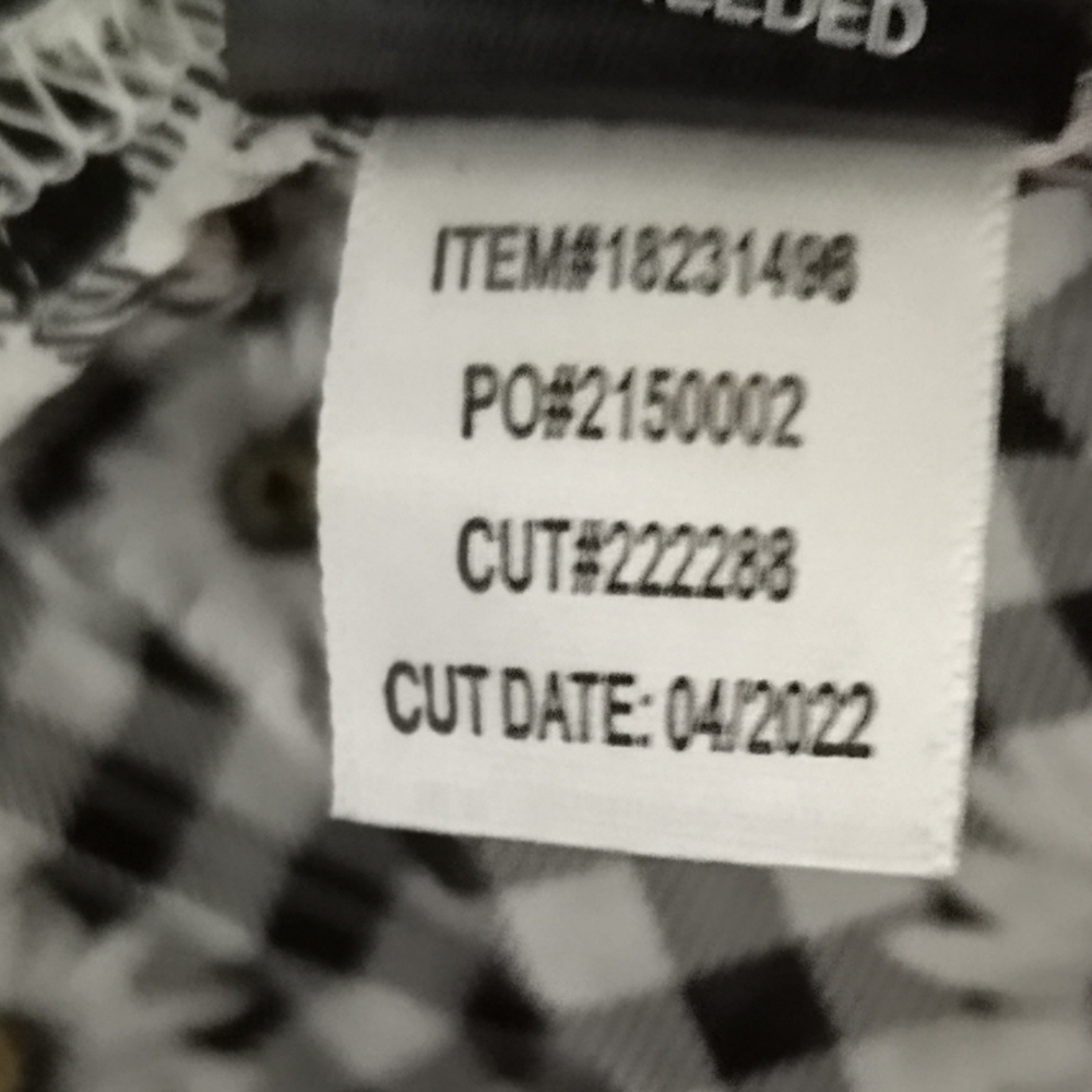 Torrid Checked Daisy Print Lightweight Woven Cotton Open Front Kimono (1463) - Picture 5 of 13